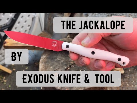 The Jackalope by Exodus Knife & Tool… An awesome little USA made edc fixed