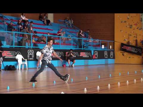 2018 PSWC Slalom Classic Junior Men 12th Place Mattia Nicotra (ITA)