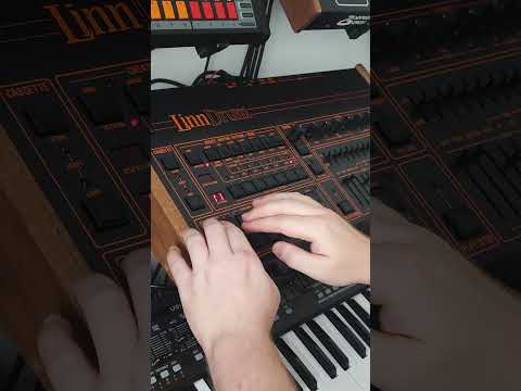 The LinnDrum's sequencer is BEAUTIFULLY designed #shorts #linndrum