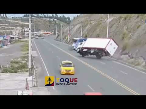 Accidente de tránsito en la vía Latacunga – Pujilí - 22-02-2026