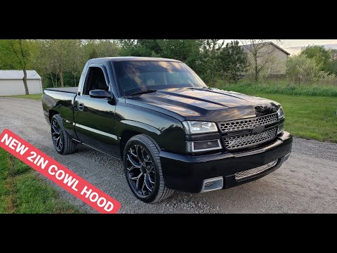 Silverado Cowl Hood, HD Hood and Grill Swap