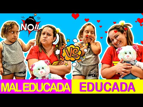 Tipos de Crianças (Educada VS Mal Educada) - Família MC Divertida