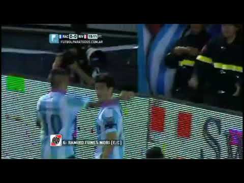 15 Gol Ramiro Funes Mori e/c / Racing 1-0 River