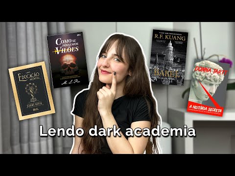 Li os principais livros de dark academia ?| O que achei?
