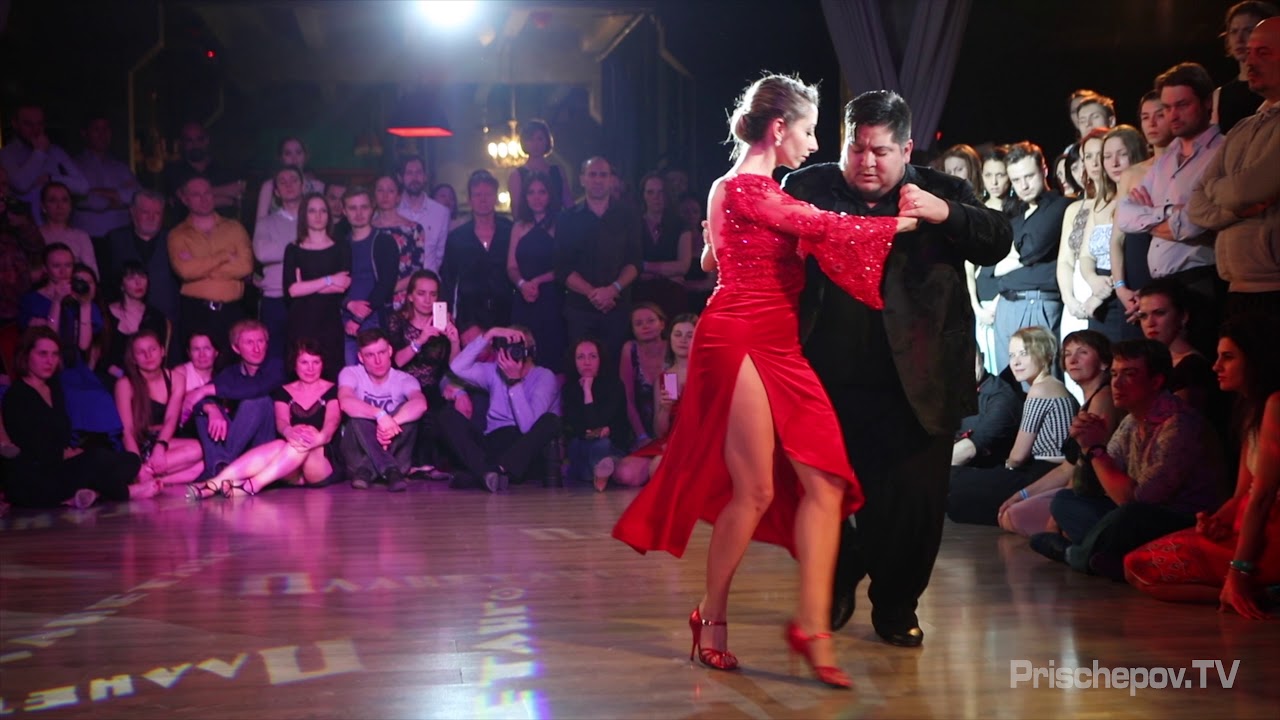 Aoniken Quiroga & Noelia Barsi, 1-4, Russia, Moscow, milonga "Ideal" PLANETANGO 30.03.2018