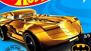 2020 Hot Wheels GOLD Batmobile Review