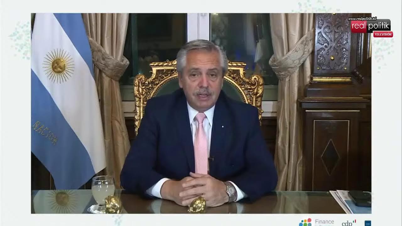 Alberto Fernández: "Es necesario repensar una nueva arquitectura financiera internacional"