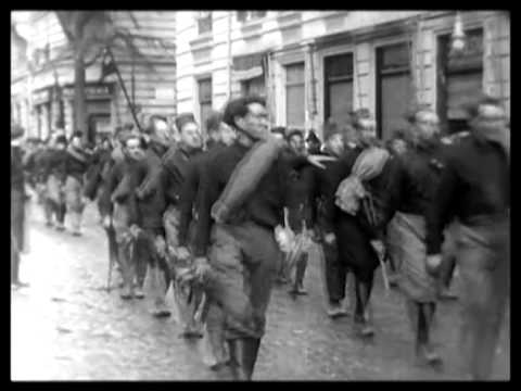 Mussolini and his Black Shirts on the rise in Italy 1922