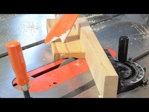 Cove cutting on the table saw: improved method