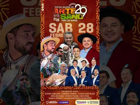 FESTIVAL NACIONAL DEL ARTESANO 2026 | Villa Ojo de Agua