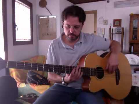 Marco Carnemolla plays Teen Town with acoustic bass Takamine EG512