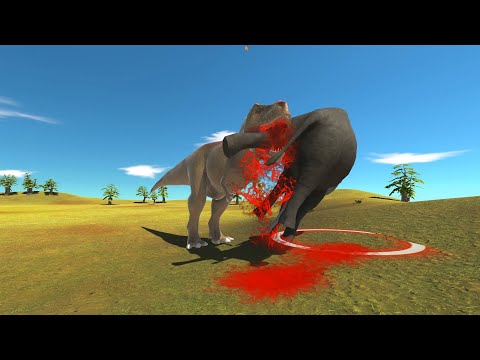 T Rex VS Every unit Animal Revolt Battle Simulator