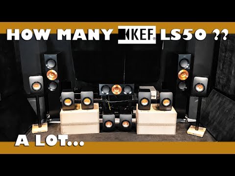 How Many KEF LS50 HiFi Speakers does ONE AUDIOPHILE NEED ??