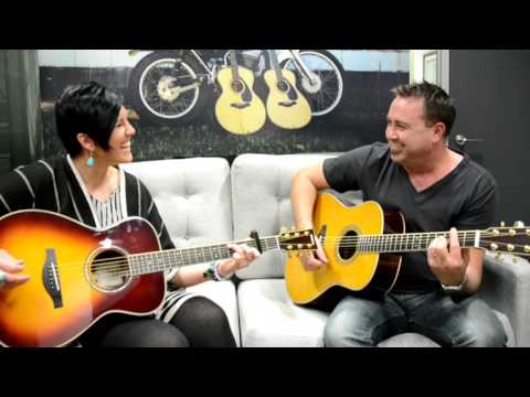 Yamaha TransAcoustic Guitars: First Impressions with Billy Bridge & Rebecca Lee Nye