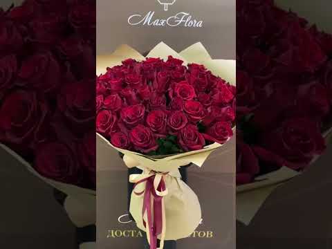 51 Роза Эквадор 80 см от Максфлора #доставкацветов #букеты #раменское #букет #цветыраменское #цветы