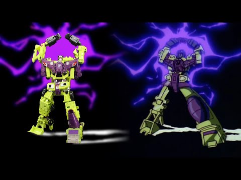 Devastator Bumper vs Original Animation