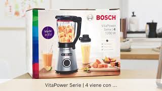 Bosch Haz esto antes de comenzar a utilizar tu batidora de vaso VitaPower anuncio