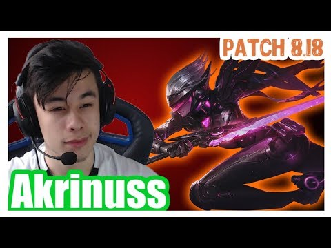 [BR] Akrinuss | FIORA vs IRELIA | FIORA Top | Challenger Gameplay | Patch 8.18