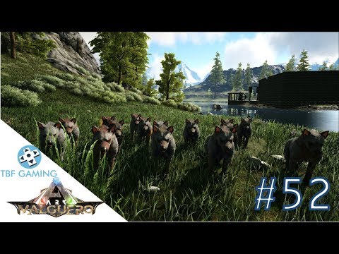 Ark Valguero Hyaenodon Army E52 Ark Survival Evolved Valguero Map