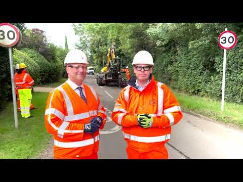 Pothole Pro in action in Ickford