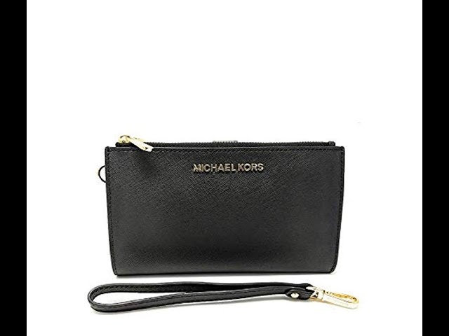 Vídeo relacionado con Michael Kors Jet Sest Travel - Bolso de mano doble bolsillo (tamaño mediano), 33 x 30 x 12 cm, Cuero