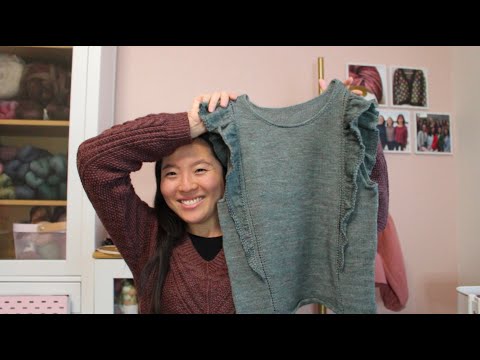 arieknits Ep. 130 - Finished Floret Top and Sewing Updates!