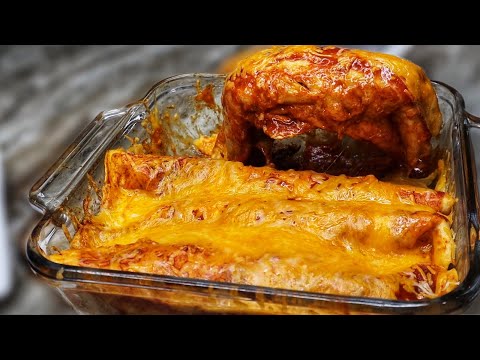 Super Easy Beef Enchiladas| How To Make Cheesy Baked Enchiladas