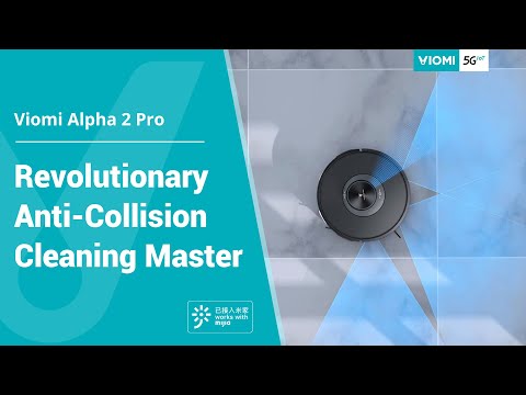 Viomi Alpha 2 Pro Robot Vacuum - A New Level of Clean with 4000Pa Suction