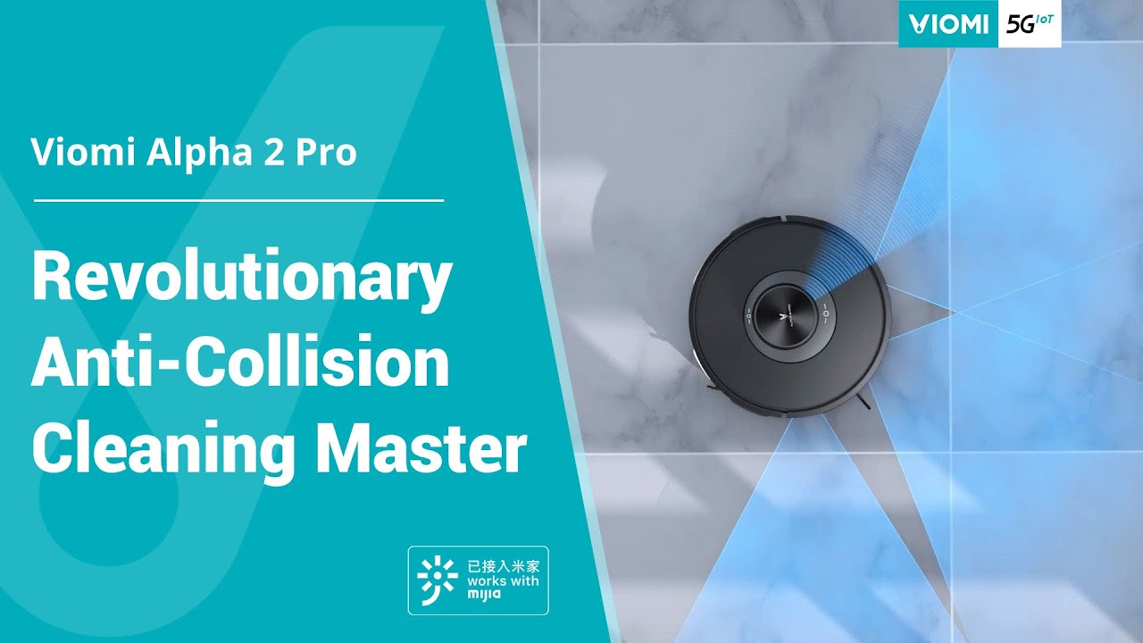 Робот-пылесос Viomi Robot Vacuum Alpha 2 Pro, чёрный Уценка № 00090