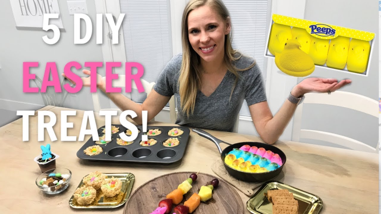 5 EASY DIY EASTER TREATS! 🐰