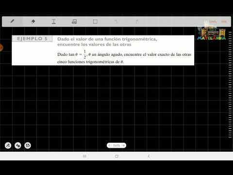 [2.5] Dado tan(x) hallar las demás funciones