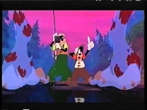Goofy Movie Teaser Trailer + Micky Mouse in Runaway Brain promo UK VHS