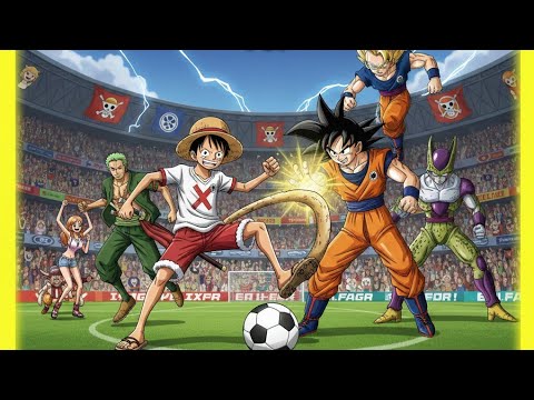 FC Dragon ball vs FC One piece - Le match en entier !