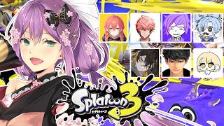 【スプラ３】賑やかなメンバーでプラベ！！【にじさんじ/桜凛月】