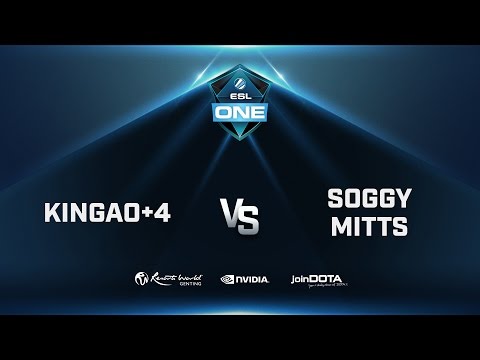 Kingao+4 vs Soggy Mitts Game 1 - ESL One Genting AM Q. - @GarethCasts @SkimGaming