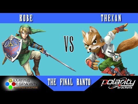 Final Ranto - Smash 4 Singles - Kobe (Link) vs Thexan (Fox) - Top 24 Winners Round 1