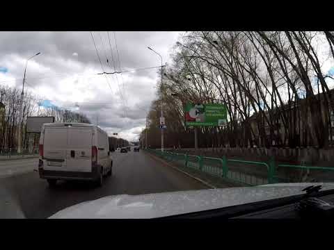 Saransk City drive Timelapse Pobeda - Polezhaeva April 2021
