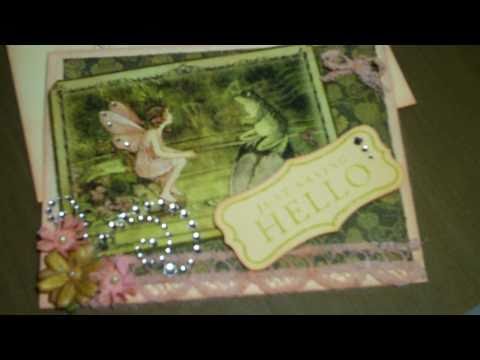 Graphic 45 card for Ms Velma! (Vid #235)