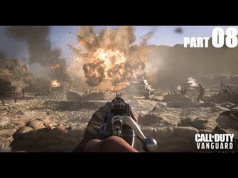 PS5 Call of Duty Vanguard Walkthrough Gameplay Part 8- THE BATTLE OF EL ALAMEIN
