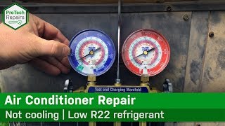 Central Air Conditioner - Not Cooling - Diagnostic & Repair