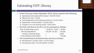 Session 25: Valuation Inputs