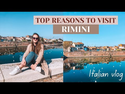 TOP REASONS TO VISIT RIMINI, ITALY // Travel VLOG