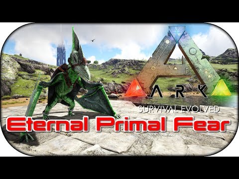 ARK Eternal Primal Fear Eternal Poison Pteranodon gezähmt auf Ragnarok Map 006