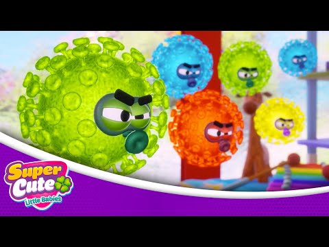 SUPERCUTE LITTLE BABIES en ESPAÑOL LATINO - El bichito que no se ve ✹ [1x4] 🍀🍼| DIBUJOS ANIMADOS