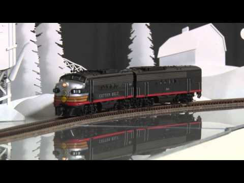 051706-HO Brass Model Train - DP Division Point SSW Cotton Belt EMC FT FTA FTB A/B Diesel Set #919 /