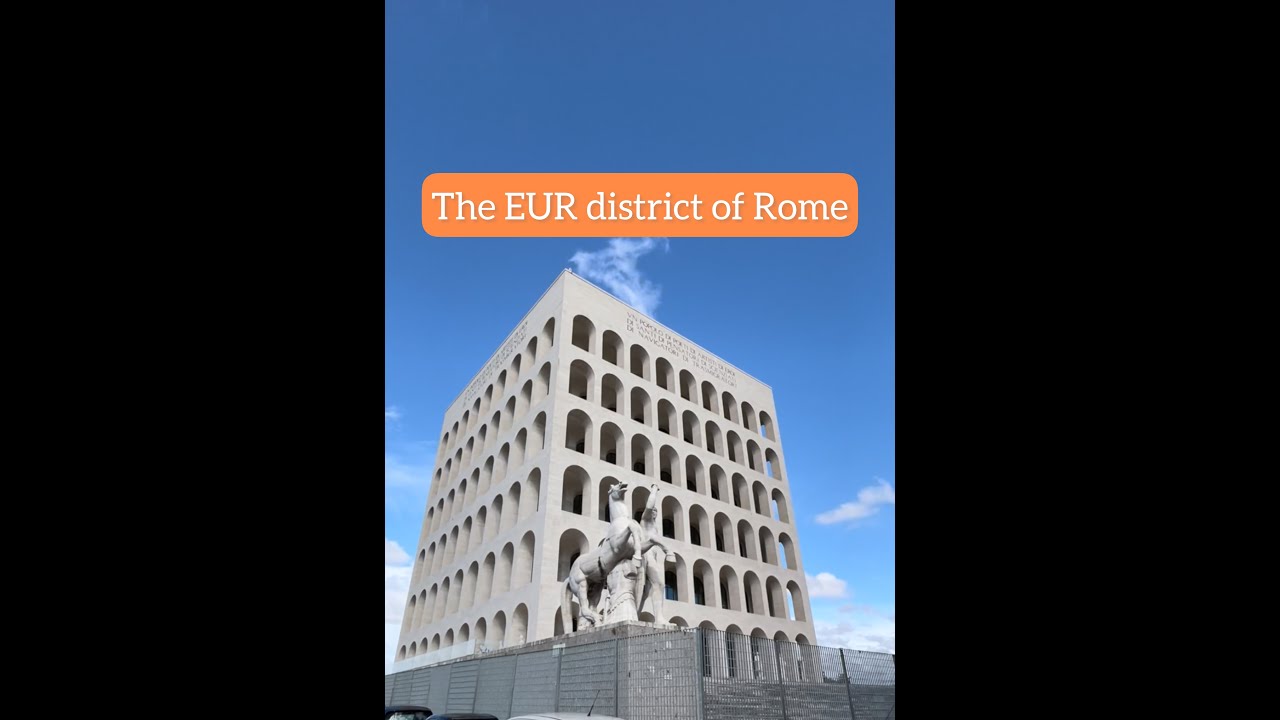 Discover intriguing facts about Rome's illustrious EUR District!