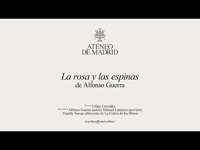 Vídeo relacionado con La rosa y las espinas