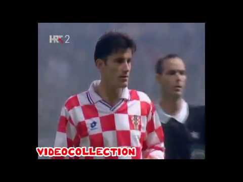 Italy - Croatia (1994) / Euro Qualification / Baggio, Maldini, Pagliuca, Suker, Boban