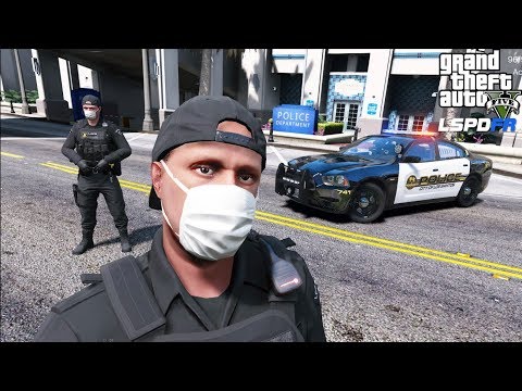 GTA 5 LSPDFR #756 Los Santos Police Live City Patrol