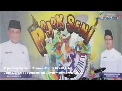 Disparpora Rohil Gelar Pojok Seni, Wadahkan Pelaku Seni Untuk Berkreatifitas